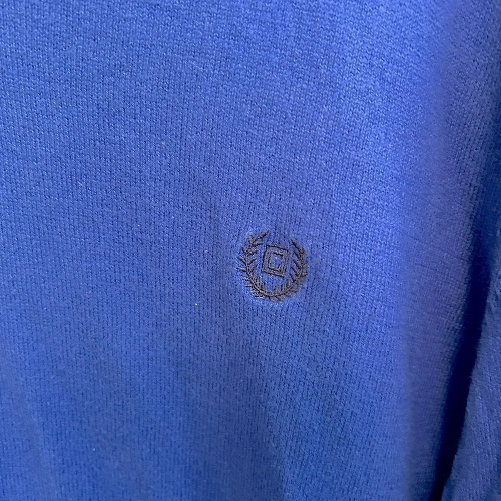 Chaps V-Neck Cotton/Cashmere Sweater
